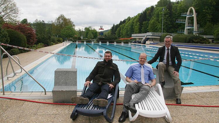 Noch ist es etwas zu frisch zum Baden, aber es soll ja bald wärmer werden.