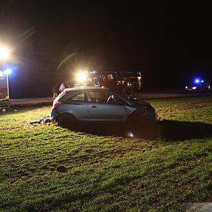 Unfall bei Berg: Frau schwer verletzt