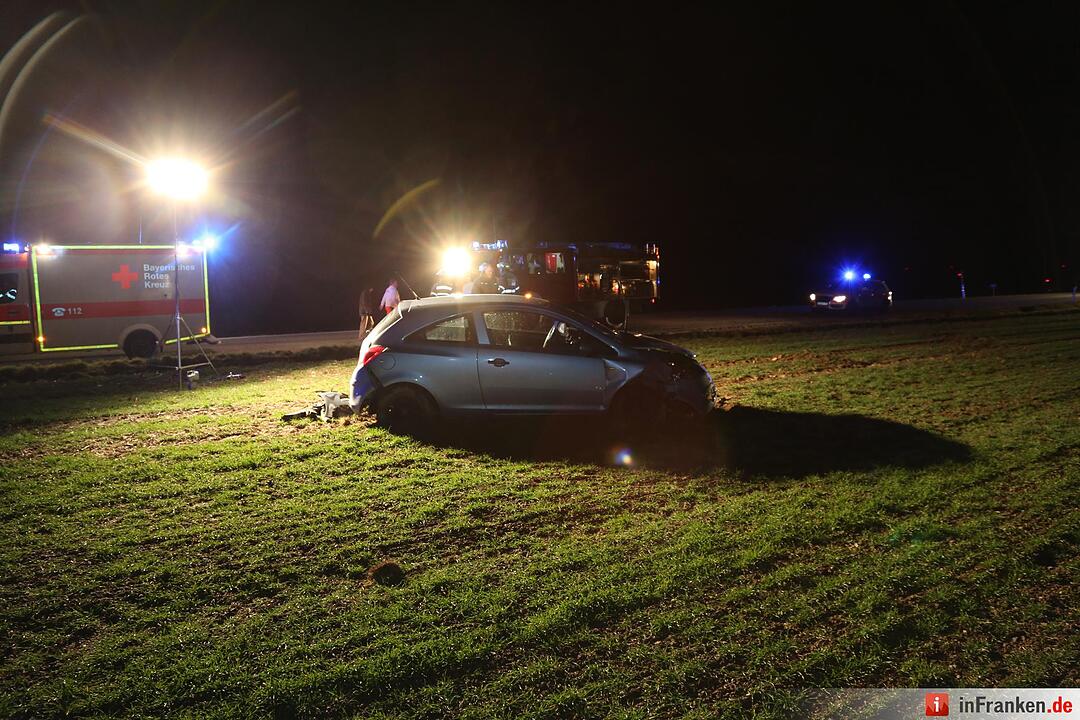 Unfall bei Berg: Frau schwer verletzt