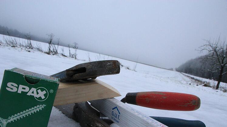 Im Bereich zwischen Poppenroth und Stralsbach möchten die Kommunen Bad Kissingen und Burkardroth ein gemeinsames Gewerbegebiet errichten. Foto: Johannes Schlereth