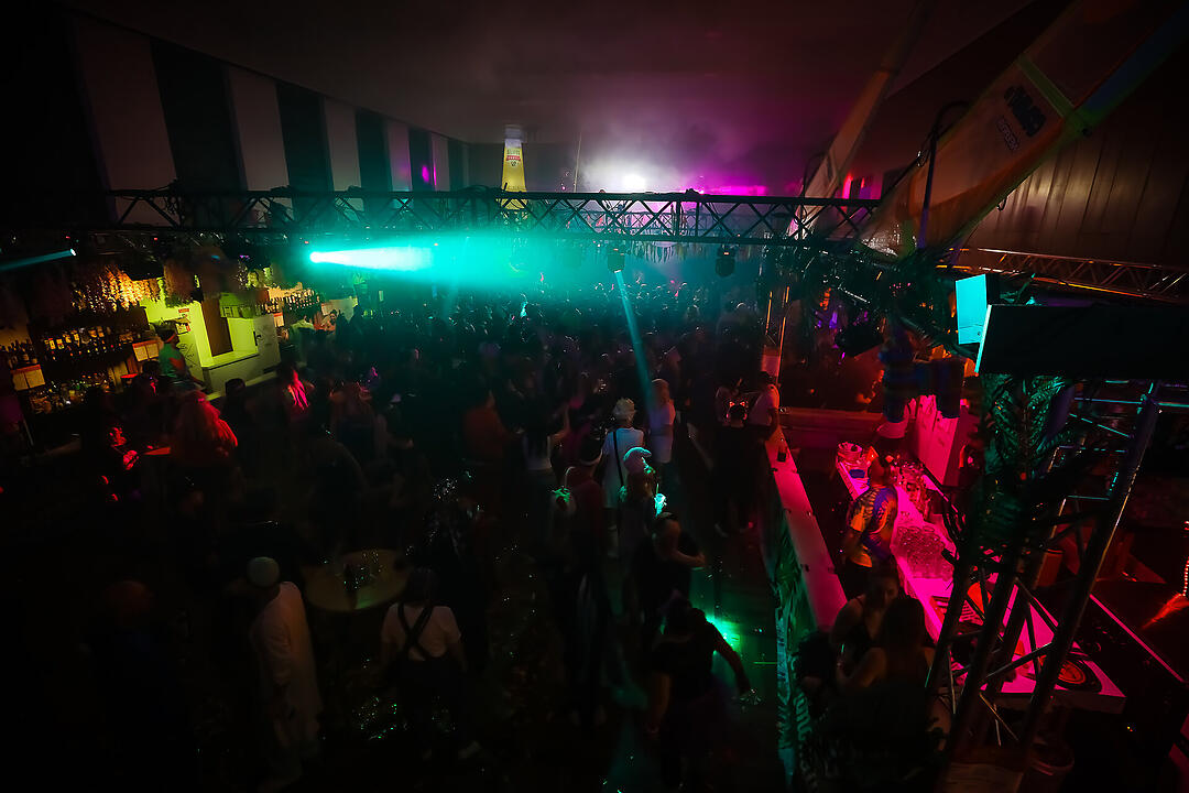 Beste Partystimmung in der Stadthalle