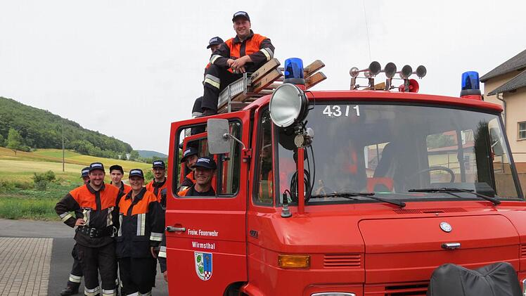 Die nächste Leistungsprüfung der Wirmsthaler Feuerwehr soll mit dem neuen Fahrzeug absolviert werden. Noch musste das alte herhalten. Foto: Doris Bauer
