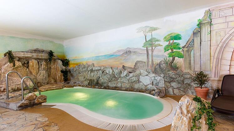 Whirlpool im Hotel Reiterhof Wirsberg.