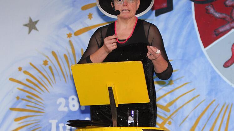 Marion Schmidt erzählte von ihrem "Familienfest"