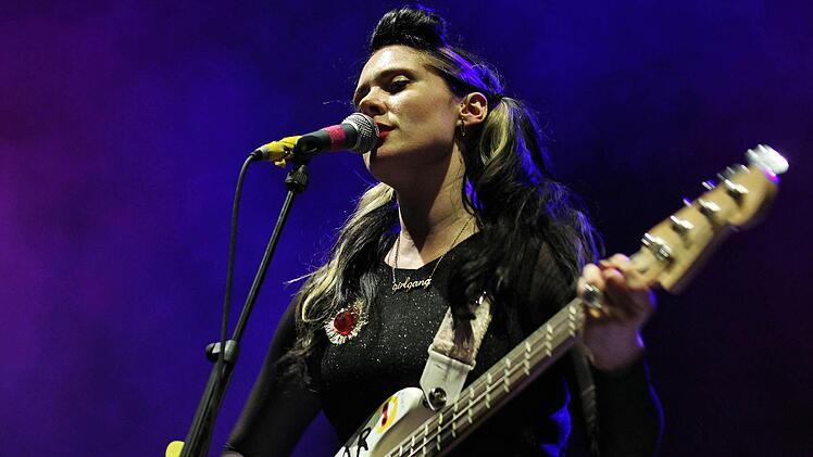 Der Auftritt von Kate Nash. Foto: Tobias Stich