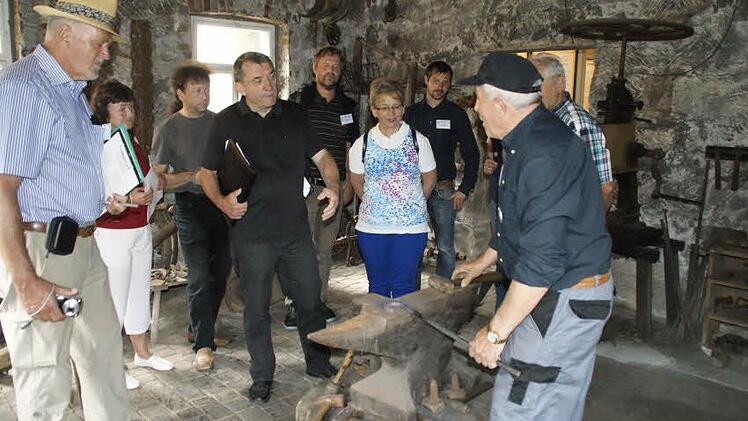 Altes Handwerk ist lebendig in Kirchlauter.