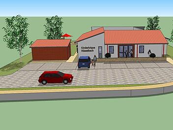 Wenn alles so läuft wie geplant, wird im kommenden Herbst diese Kinderkrippe in Igensdorf stehen. Plan: privat