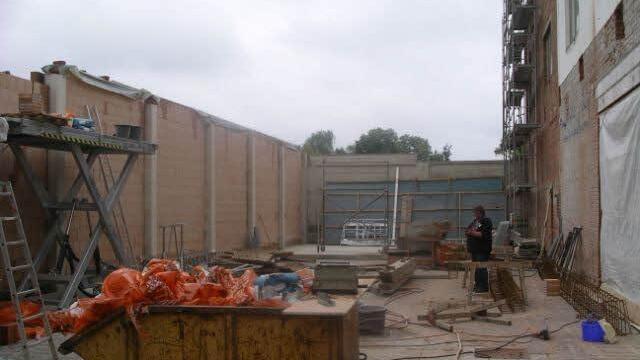 Baustelle Foto: Mönchshof-Archiv
