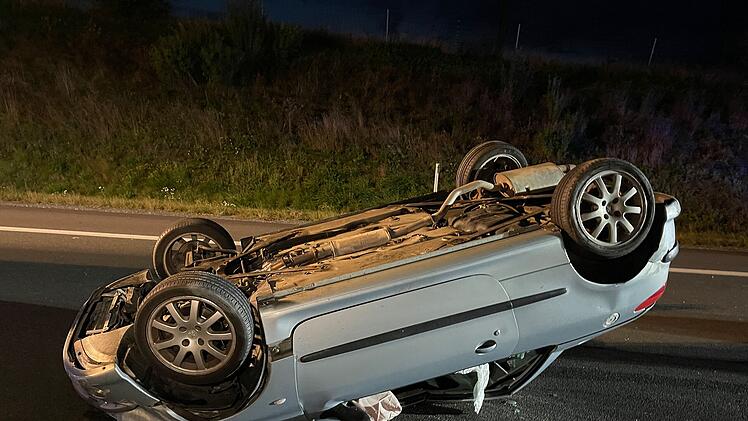 Unfall bei Münchberg