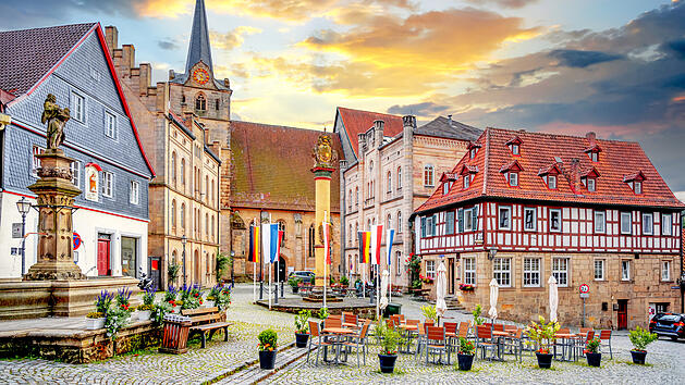 Marktplatz in Kronach