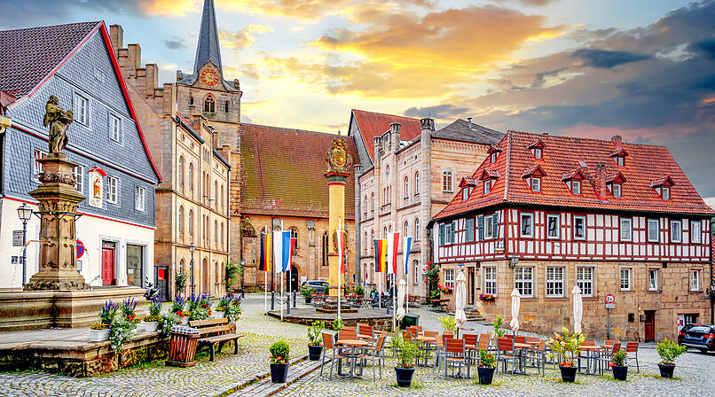 Marktplatz in Kronach