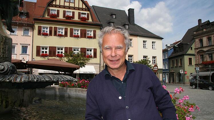 Peter Fraas bei einem Besuch in Kulmbach Foto: Jürgen Gärtner