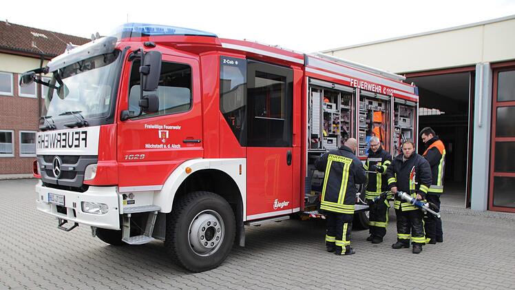 Dieses HLF 20 der Höchstadter Wehr wird in Zentbechhofen stationiert. Für das neue Nachfolgemodell in Höchstadt gibt es keine Förderung vom Kreis.  Foto: Andreas Dorsch