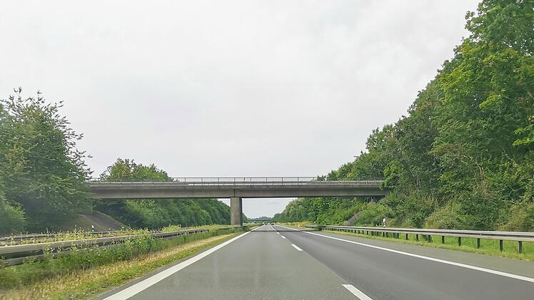 Ab 13. September: Baustelle auf der A70 bei Bamberg bis Oktober