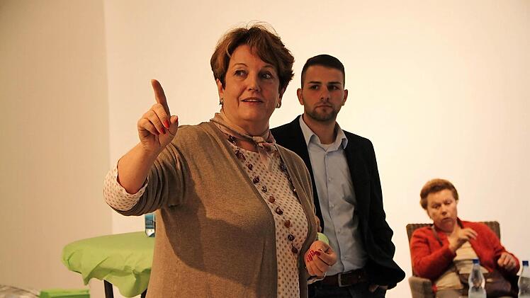 Bürgermeisterin Brigitte Meyerdierks (CSU) nahm das Publikum mit ihren Präsenz ein. Foto: Ulrike Müller