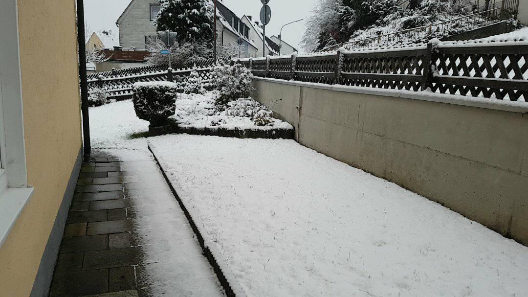 Leserbilder: Der erste Schnee in Franken