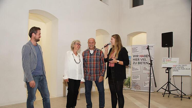 Arndt Poser, das Ehepaar Emmert und Ellen Kimmel  Foto: Arkadius Guzy