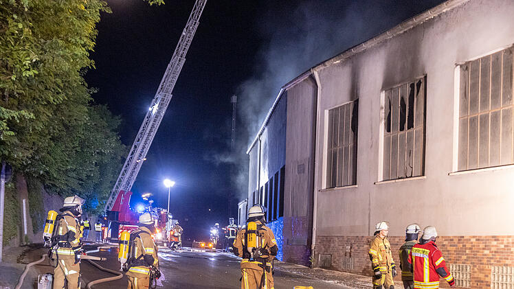 Brand in Tanklager einer Kronacher Mineralölfirma