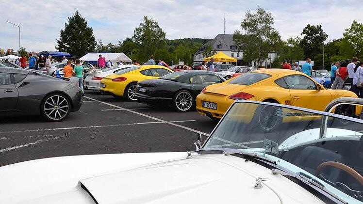 Sportwagentreffen in Bad Kissingen. Foto: Peter Rauch