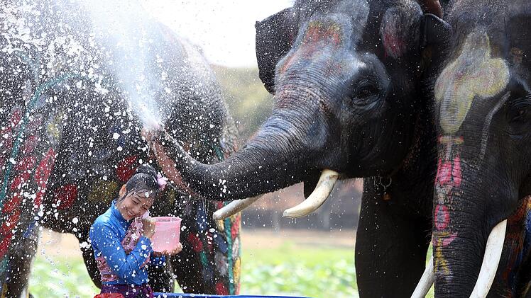 Vor dem Neujahrsfest in Thailand