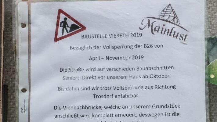 Viereth und die BaustelleFoto: Barbara Herbst