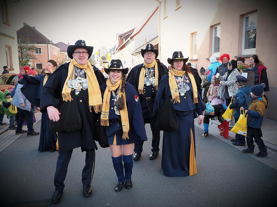 Faschingszug der 1. Großen Bad Brückenauer Karnevalsgesellschaft