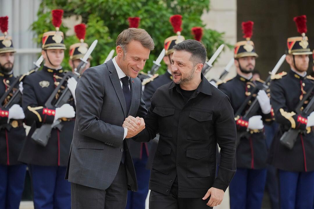 Ukrainischer Präsident Selenskyj in Paris