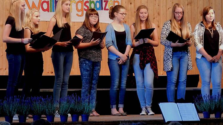 Auch die "coolen Kids" aus Wonfurt traten beim Konzert der Kinderchöre auf. Foto: Günther Geiling