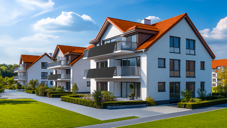 Die Sunshare-Sets eignen sich mit ihrer kompakten Bauweise ideal für Mietswohnungen mit eingeschränktem Platz.