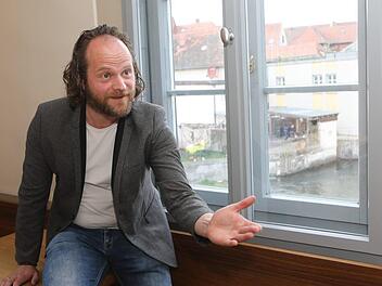 Wir trafen Franken-Tatort-Schauspieler Andreas Leopold Schadt zum Interview in Bamberg. Foto: Barbara Herbst
