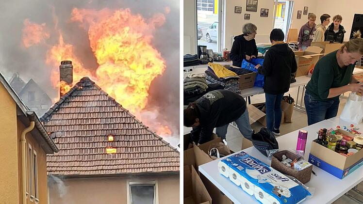 Frickenhausen: Alleinstehender (78) verliert bei Brand alles - jetzt steht die Gemeinde zusammen