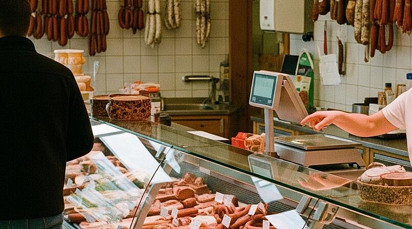 Metzgerei, Fleischerei, Wursttheke