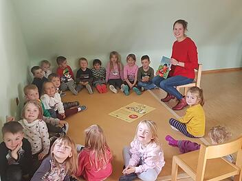 Vielf&auml;ltige Aktionen gab es zur Lesef&ouml;rderung.  Foto: Christine Neder