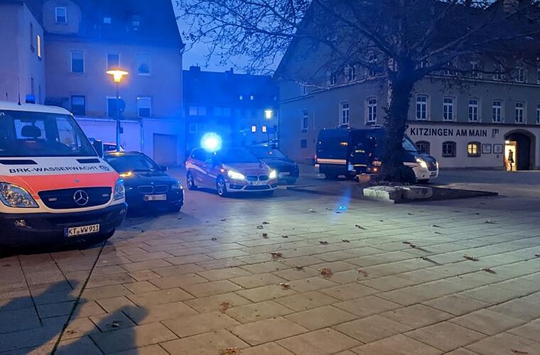 Kitzingen: "Hund im Main" - Notruf löst Einsatz von Feuerwehr, Wasserwacht, THW und BRK aus