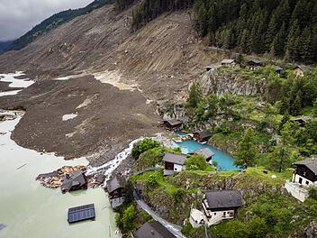 Bergsturz im Wallis