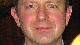 Jürgen Gampert, Kommandant der Feuerwehr Marktschorgast: "Die meterhohen Flammen waren im ganzen Ort zu sehen." Foto: Bruno Preißinger