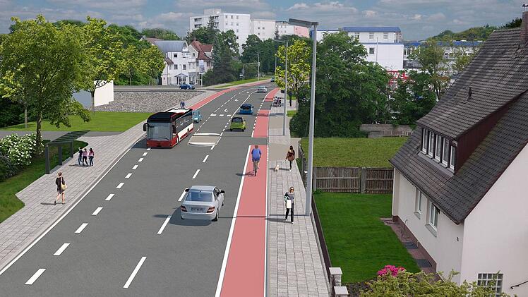 N&uuml;rnberg baut Bereich in Gebersdorfer Stra&szlig;e aus: So lange dauern die Arbeiten