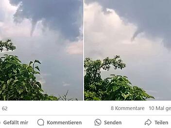 Tornado bei Marktredwitz? Meteorologe äußert sich zu Naturschauspiel