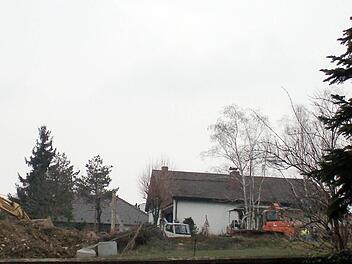 Am Goldgrubenweg wird wieder gearbeitet. Foto: Zimmermann