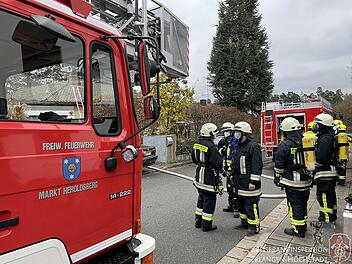 Feuerwehreinsatz in Heroldsberg