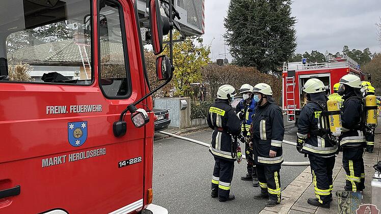 Feuerwehreinsatz in Heroldsberg