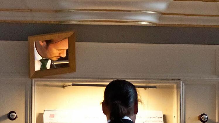 Matthias Grünert, Kantor der Frauenkirche Dresden, gastierte in der Christuskirche Mönchröden.Foto: Jochen Berger