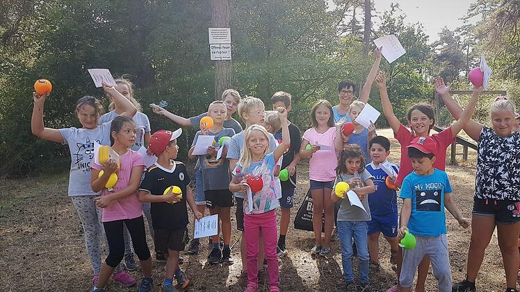 Nur Sieger gab es bei den Ferienprogramm-Spielen der Chorgemeinschaft Frohsinn N&uuml;dlingen. Foto: Christa M&uuml;ller
