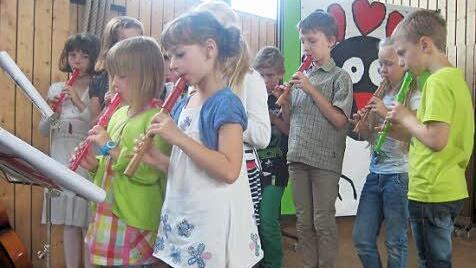 Alle Schüler ernteten für ihre Darbietungen reichlich Beifall.  Foto: Paul Hader