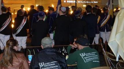 Die Partei "Dritter Weg" gilt als extrem rechts und wird vom Verfassungsschutz beobachtet.  Foto: privat
