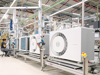 Bosch glaubt trotz gestiegener Verkaufspreise an die Zukunft der Wärmepumpe.