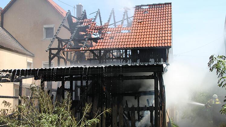 Großbrand in Hutschdorf Foto: Andreas Schmitt
