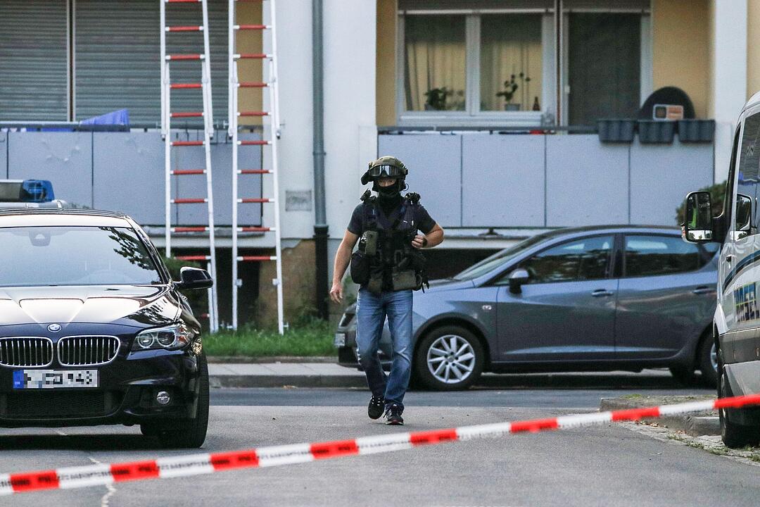 SEK und Spezialisten des LKA in Bamberg im Einsatz
