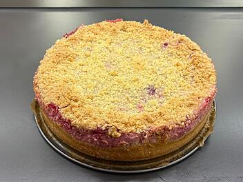 Himbeer-Crumbl-Cake