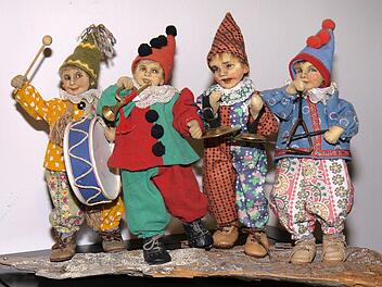 Die "Fastnachtsmusikanten" von Gabriele Lipp (1989). Foto: Berthold Köhler